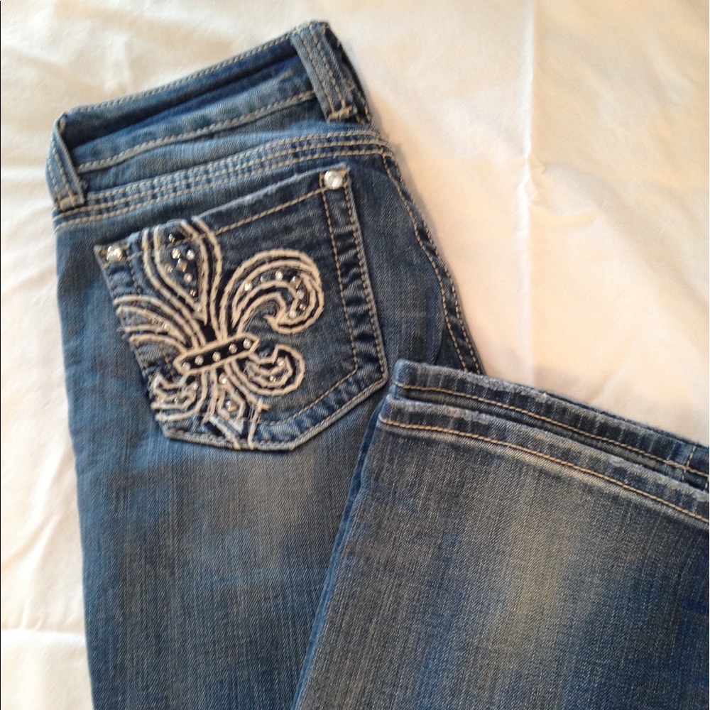 Size 27 Miss Me boot cut jeans